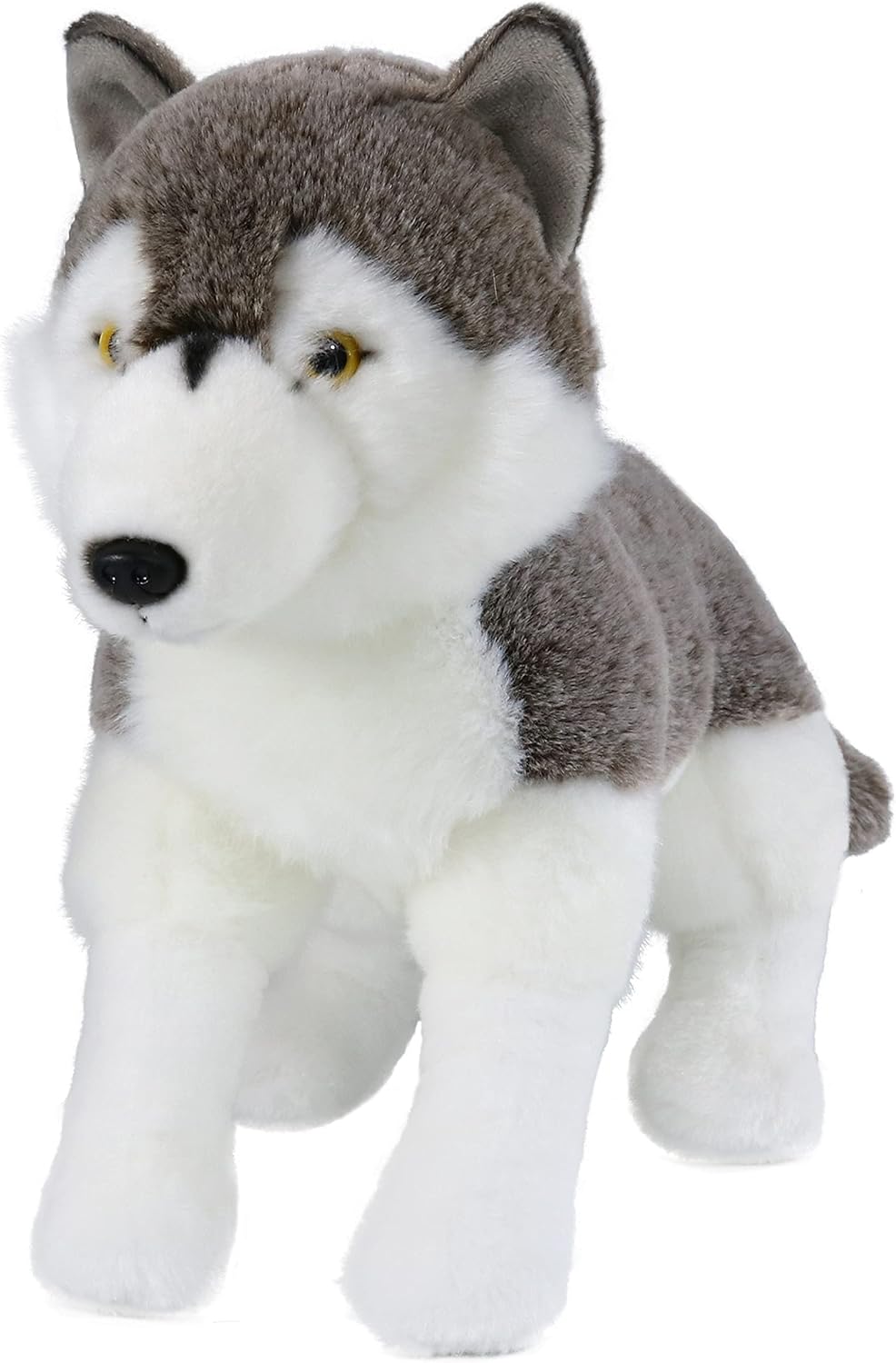 Ice King Bear Lifelike Siberian Wolf Stuffed Animal - Plush
