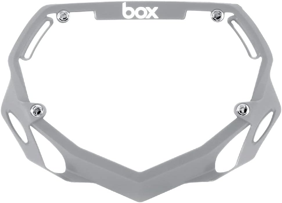 Box Components Two 3D Impact Resistant BMX Bike Number Plate