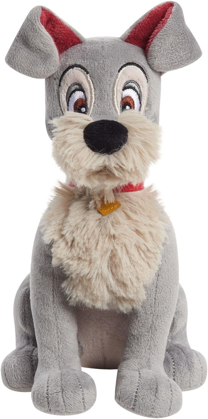 Disney Classics Collectible 8.5 Inch Beanbag Plush, Tramp, Disney Lady