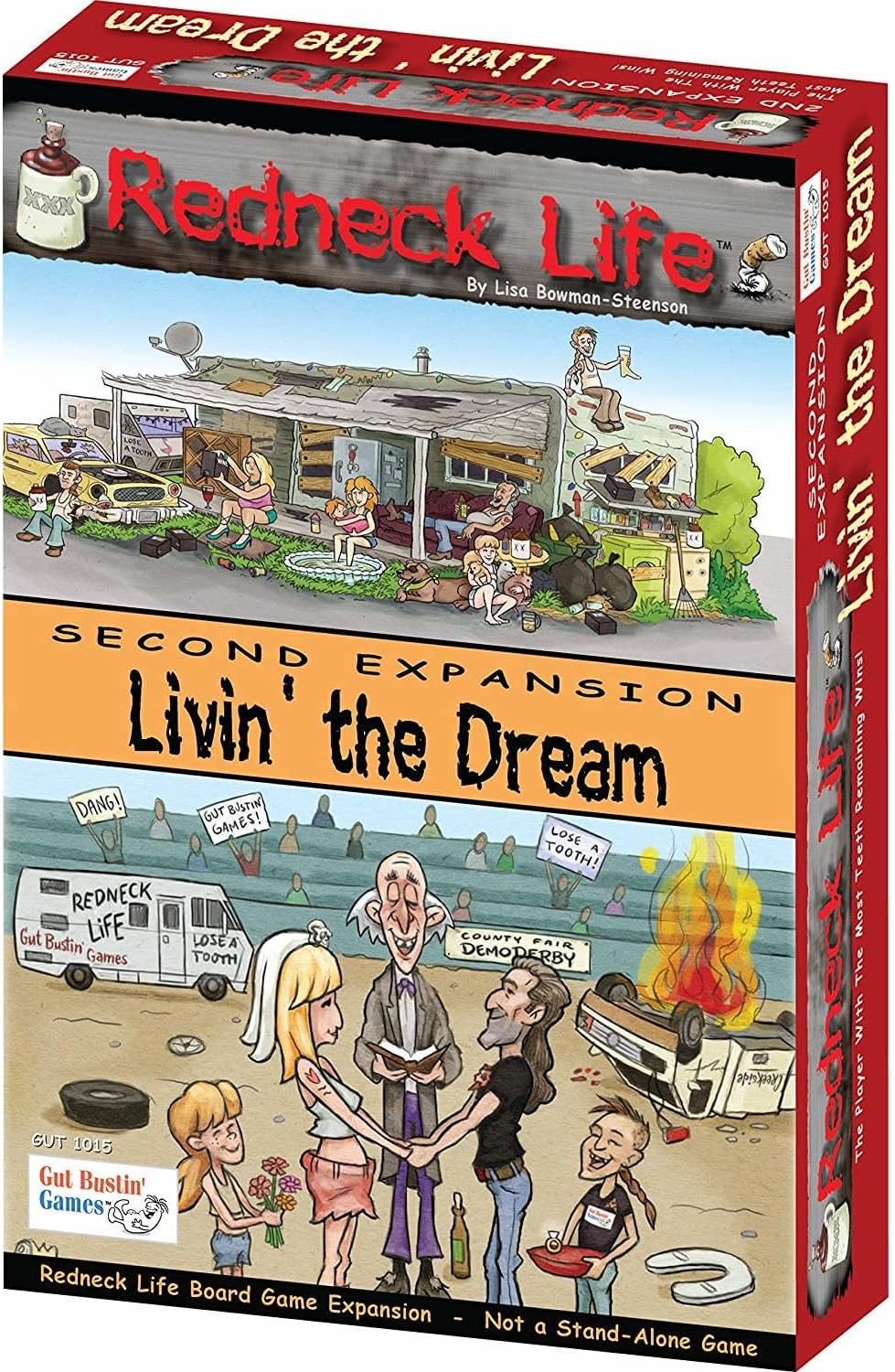 Gut Bustin' Games Livin' The Dream!: Redneck Life Board Game