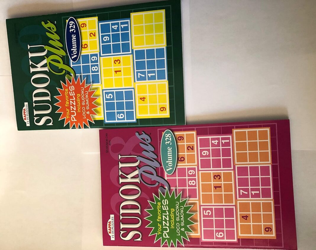 KAPPA Sudoku Puzzle Books