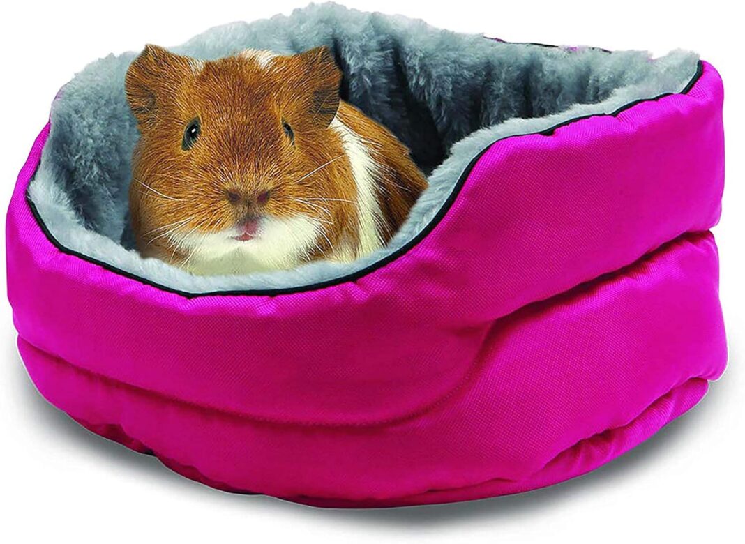 Kaytee Super Sleeper Cuddle-E-Cup Bed for Pet Guinea Pigs, Rats,