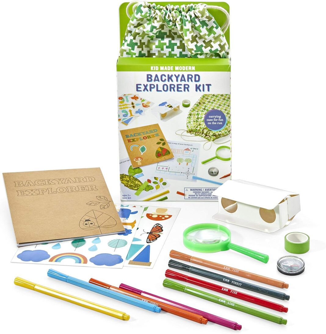 Kid Made Modern Exploring Nature with Children Backyard Explorer Kit