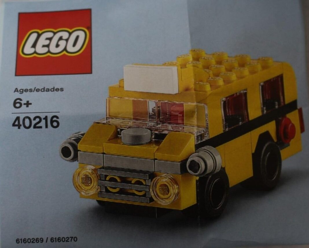LEGO 40216 Sept 2016 School Bus Monthly Mini Build Polybag