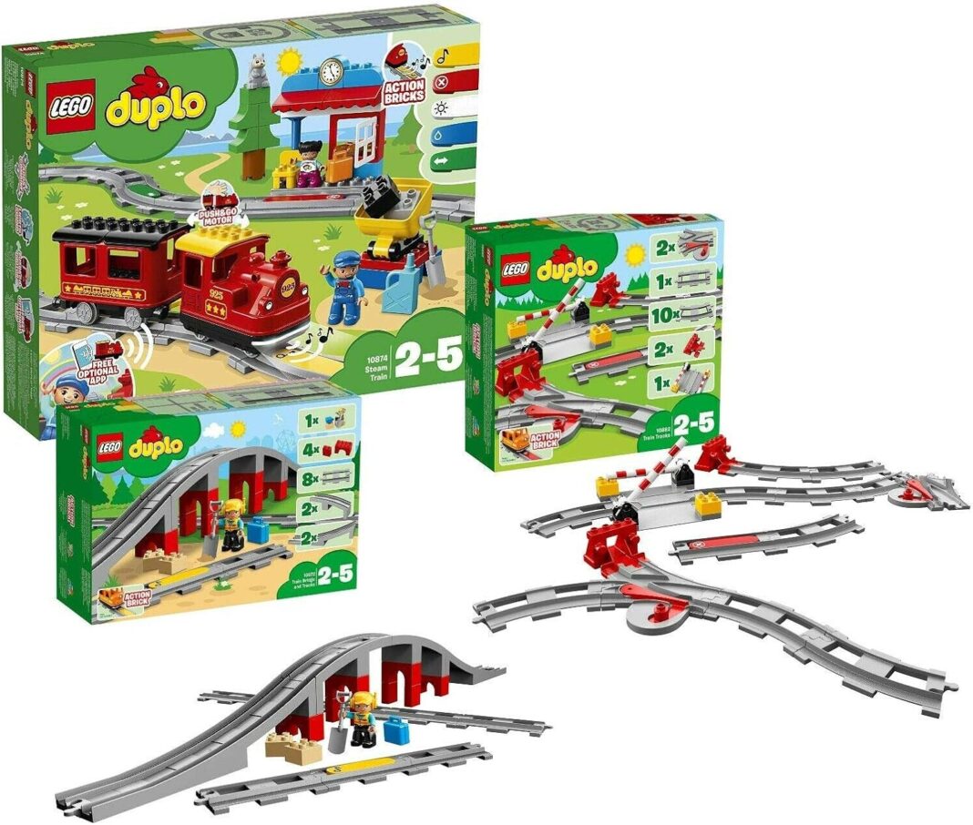 LEGO Duplo Steam Train Set: from 2 Years, 10874 Steam