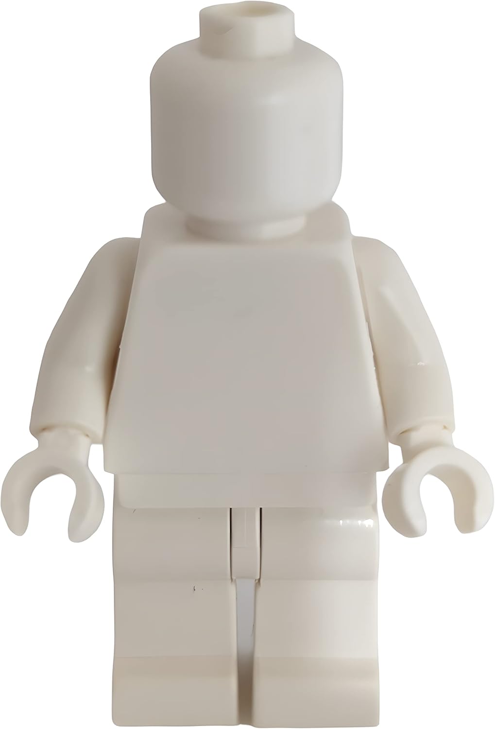 LEGO Minifigure Plain All White Monochrome Head Body Torso Arms