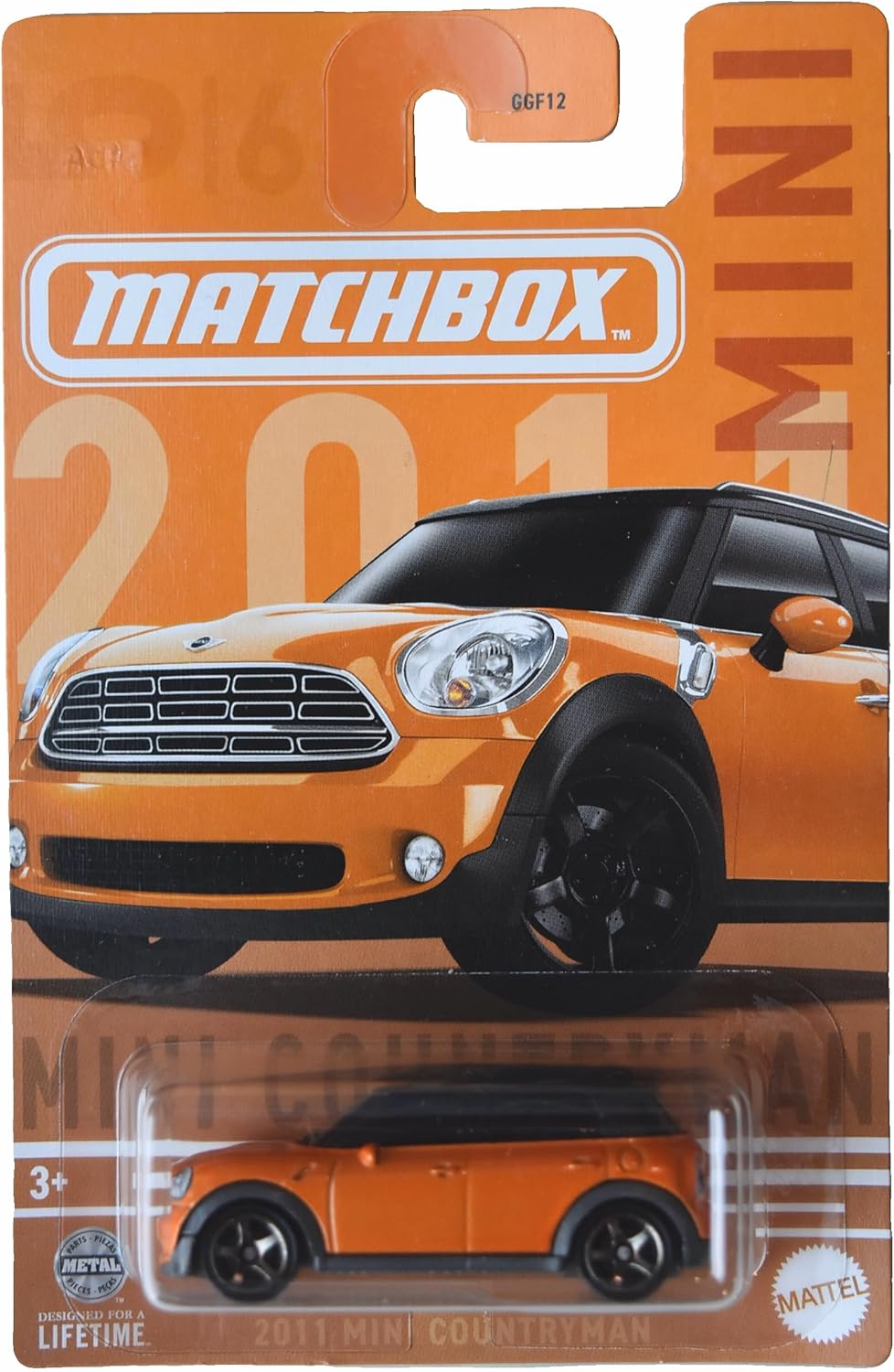 Matchbox 2011 Mini Countryman, Orange 5/6