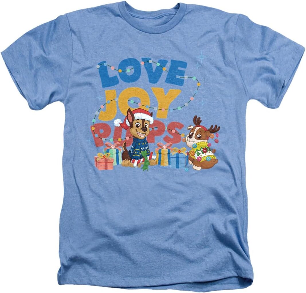Paw Patrol Christmas Love and Joy with Chase and Rubble