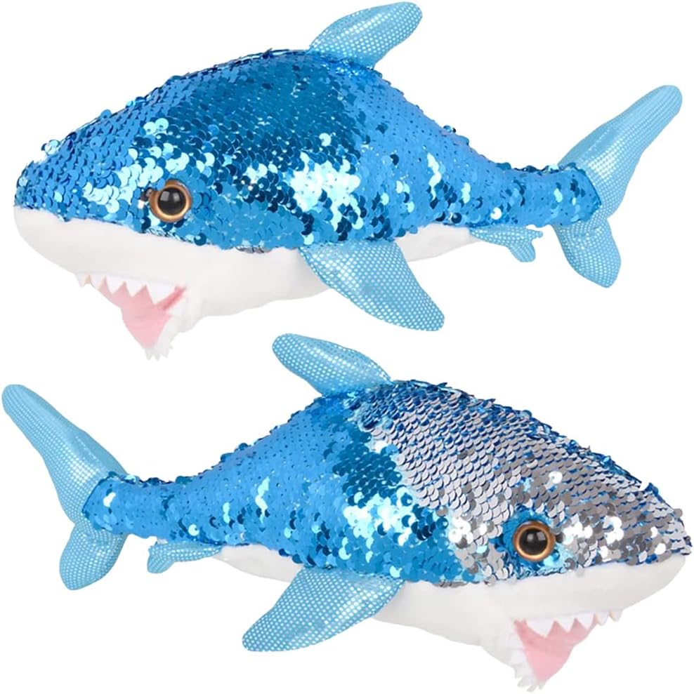 Rhode Island Novelty Adventure Planet Reversible Mermaid Sequins Great White