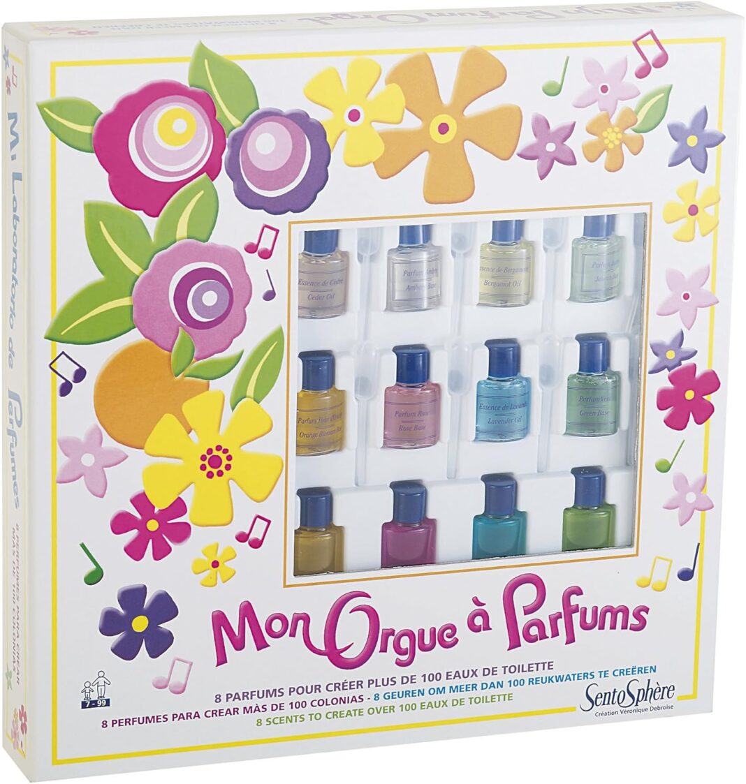 SentoSphere Perfume Maker Game - with 8 natural essences and