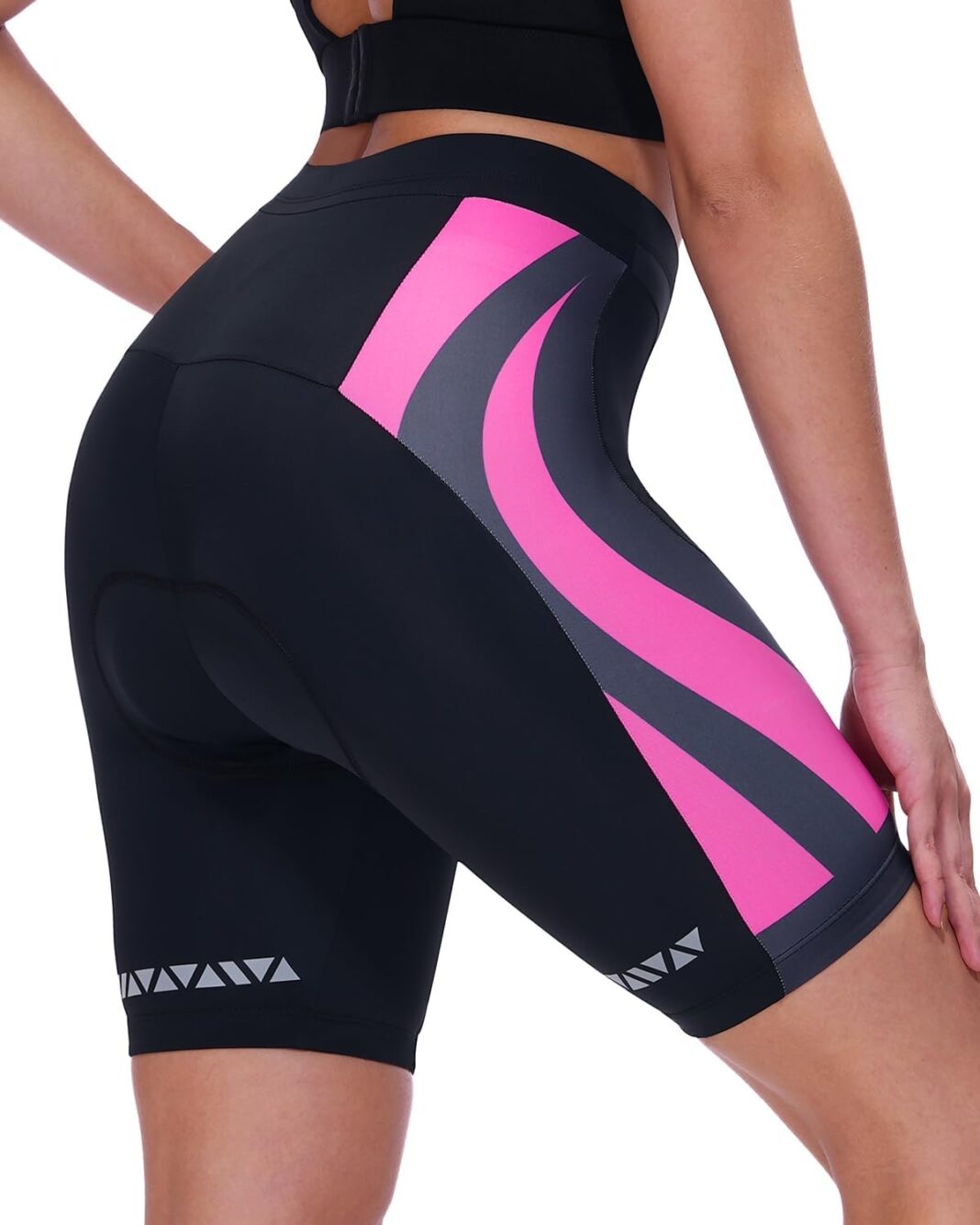 Sportneer Women Padded Bike Shorts - Bicycle Cycling Shorts for