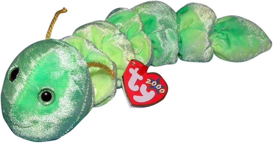 TY Beanie Baby - SQUIRMY the Worm