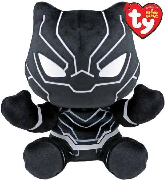 Ty Beanie Babies Black Panther (Soft Body) - 6