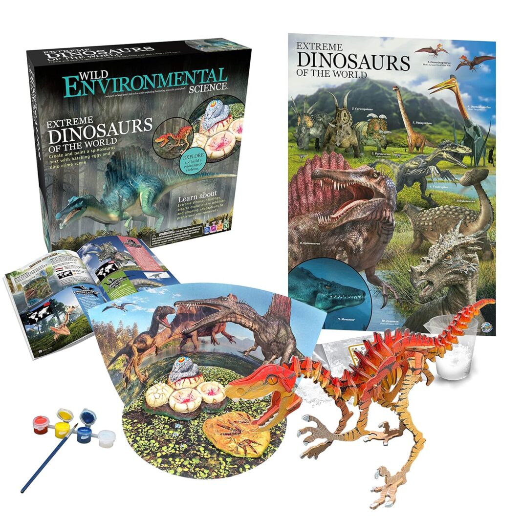 WILD ENVIRONMENTAL SCIENCE Extreme Dinosaurs of The World - for