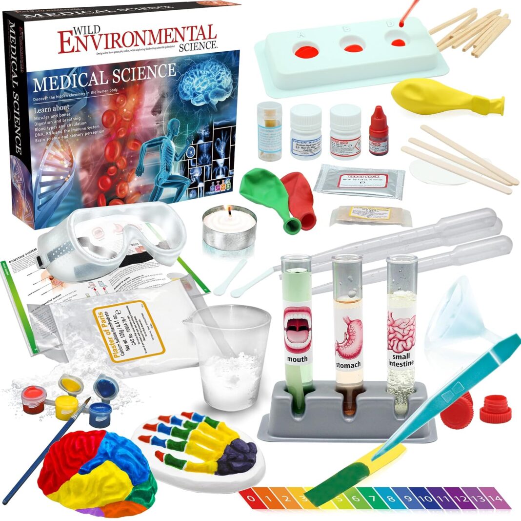 WILD ENVIRONMENTAL SCIENCE Medical Science - STEM Kit for Ages